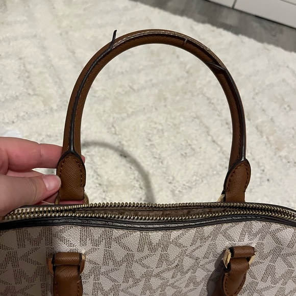 Michael Kors brown and cream purse - Picture 7 of 7